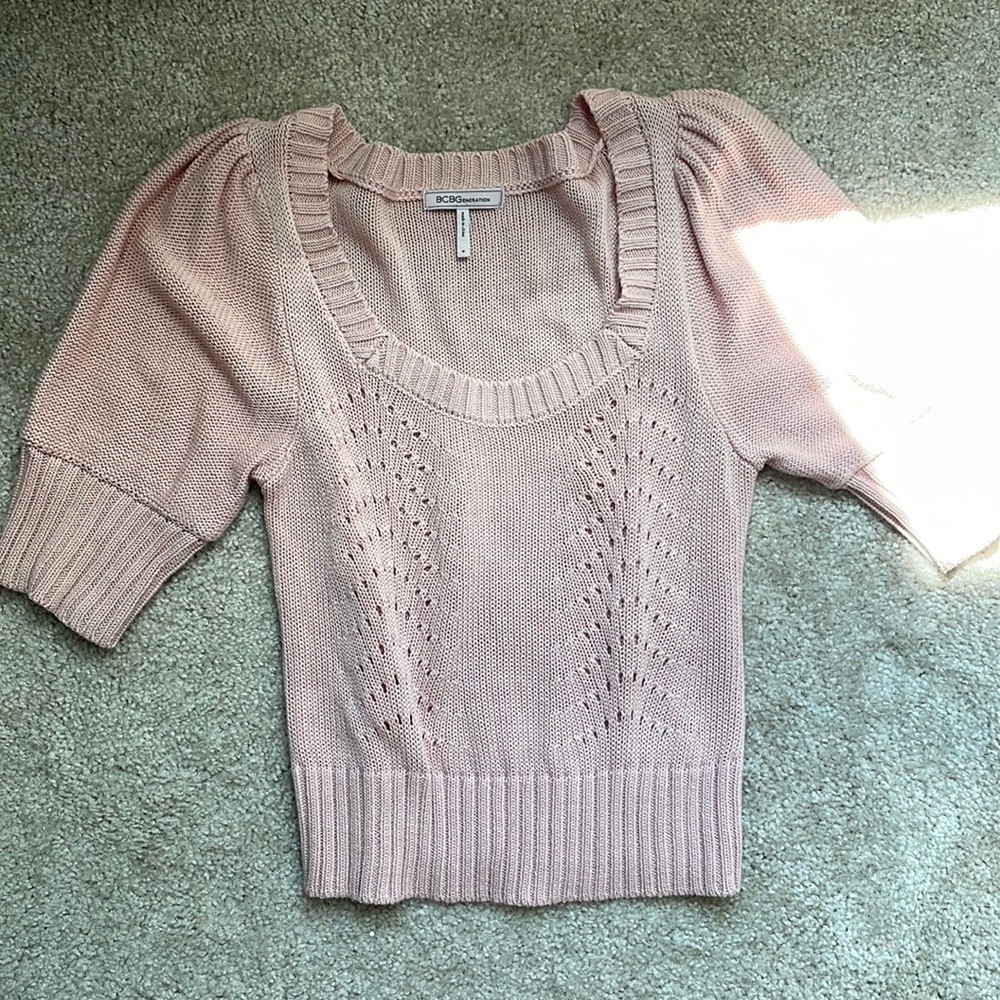 Like new BCBG sweater top.